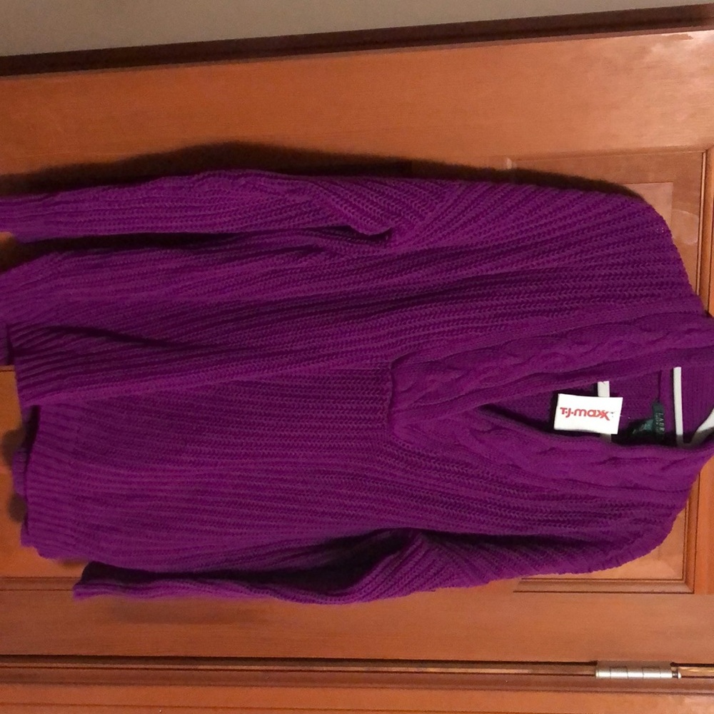 Ralph Lauren oversized sweater Large w/cowl neck